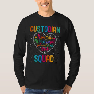 Custodian Squad Appreciation Week Back to School H T-Shirt