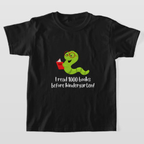 Custom 1000 Books before Kindergarten Shirt