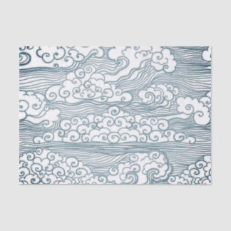 Custom 10lb Tissue Paper, White Japanese CLOUD Paper
