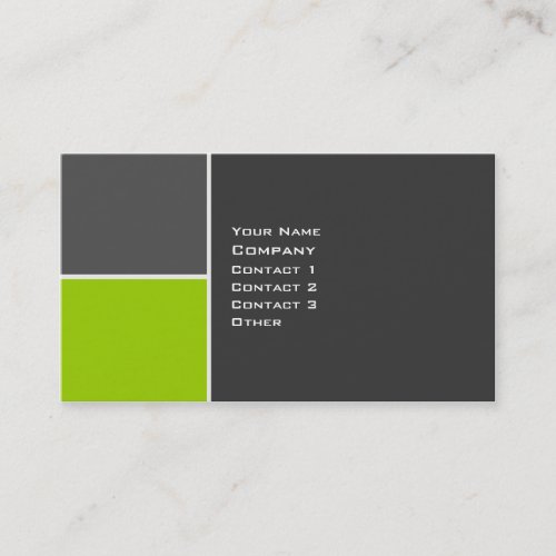 Custom 117 business card