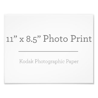Custom 11 x 85 Photo Print