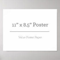 Custom 11 x 85 Poster