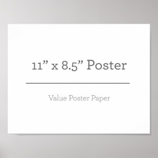 Custom 11 x 85 Poster