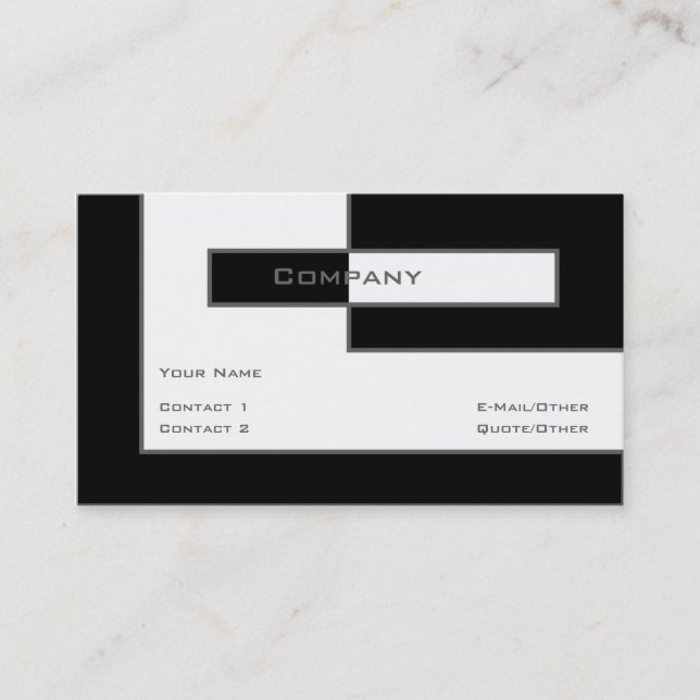 Custom 124 business card (Front)