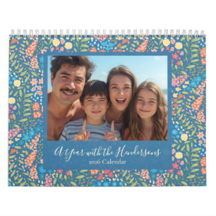 Custom 12-Month Photo Calendar – Holiday Gift