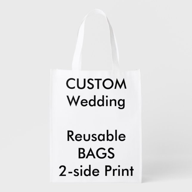 Custom 12" x 16" Reusable Bag (Front)