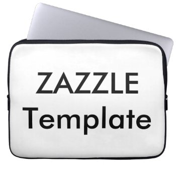 Custom 13" Or 14" Neoprene Laptop Sleeve by ZazzleBlankTemplates at Zazzle