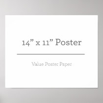 Custom 14 x 11 Poster
