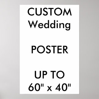 Custom 16" x 24" Poster MATTE Portrait