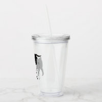 Plain Clear Acrylic Tumbler, Zazzle