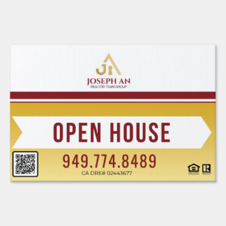 Custom 18x12 OH Sign for agent Jospeh An