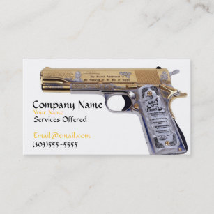 Custom 1911 Business card