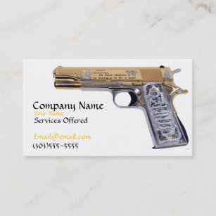 Custom 1911 Business card