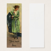Custom 1920 Vintage Fashion Tag or Card (Front & Back)