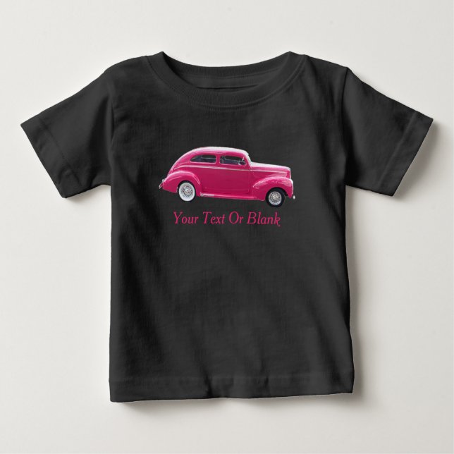 Custom 1940 Famous American Make Sedan Baby T-Shirt (Front)