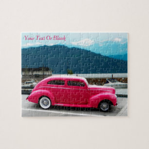 Custom 1940 Famous American Make Sedan Jigsaw Puzzle