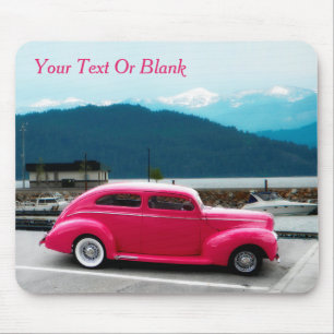Custom 1940 Famous American Make Sedan Mouse Pad