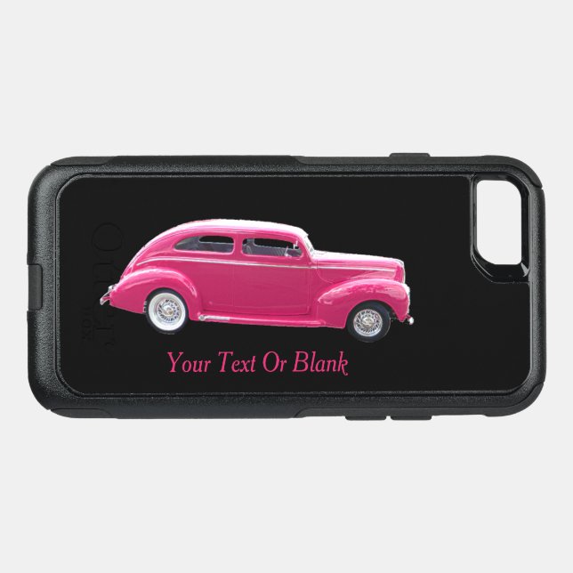 Custom 1940 Famous American Make Sedan Otterbox iPhone Case (Back Horizontal)