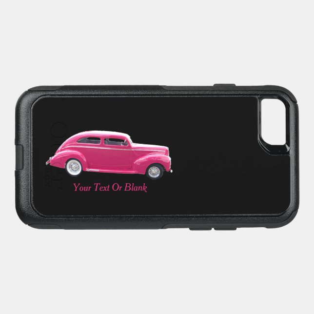 Custom 1940 Famous American Make Sedan Otterbox iPhone Case (Back Horizontal)