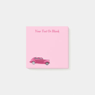 Custom 1940 Famous American Make Sedan Post-it Notes