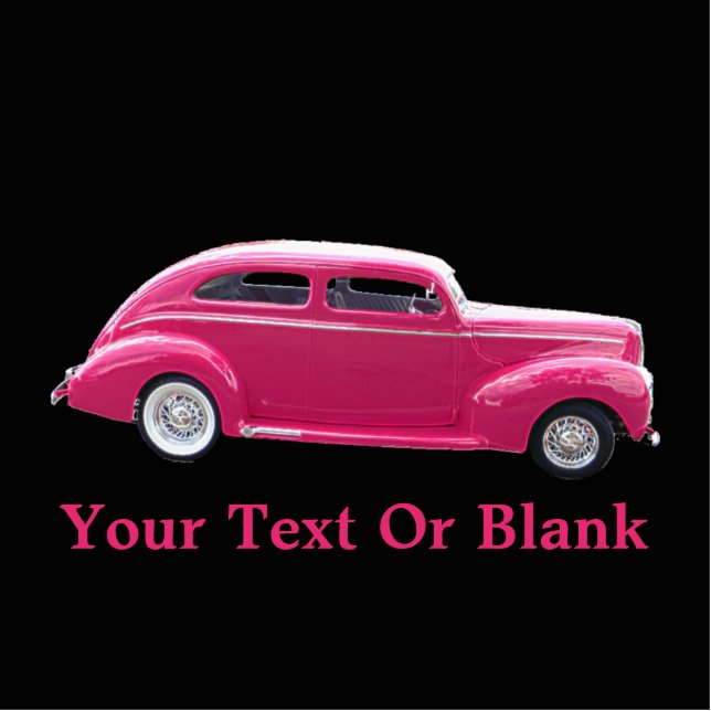 Custom 1940 Famous American Make Sedan Statuette (Front)