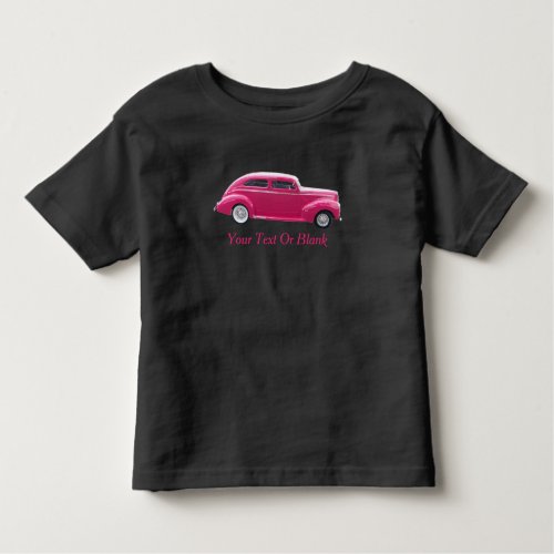 Custom 1940 Famous American Make Sedan Toddler T_shirt