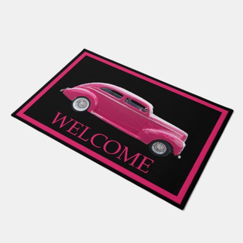 Custom 1940 Famous American Make Sedan _ Welcome Doormat