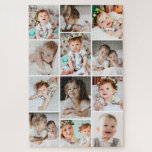 Custom 1,014 Piece 12-Photo Collage Difficult Jigsaw Puzzle<br><div class="desc">This custom photo collage 1, 014 piece difficult puzzle offers a fun and interactive way to showcase your most cherished memories. Featuring 12 photo slots, you can personalize this puzzle with your favorite images, creating a unique and meaningful keepsake. Perfect for family photos, special moments, or celebrations, this puzzle is...</div>