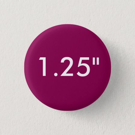 Custom 1.25" Small Round Badge Blank Template Pinback Button