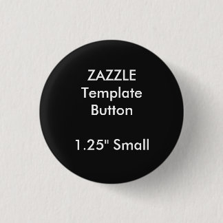 Custom 1.25" Small Round Button Blank Template