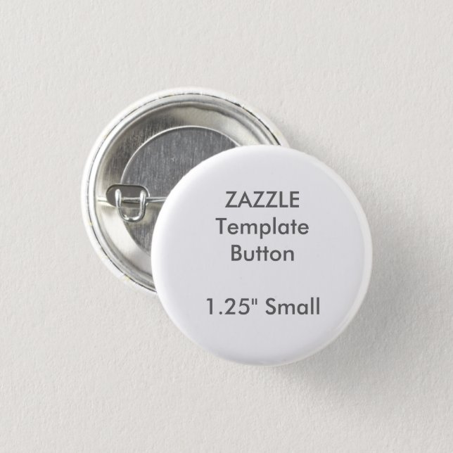 Custom Full Color 1.25 Round Pin-Back Buttons