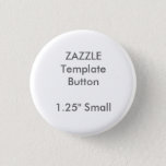 Custom 1.25&quot; Small Round Button Pin Blank Template at Zazzle