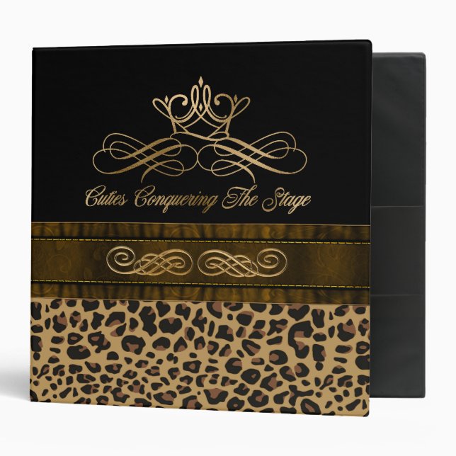 Custom 1- 3 ring binder (Front/Inside)