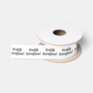 Custom 1.5" Wide Satin Ribbon, 2 Yard Spool Ribbon