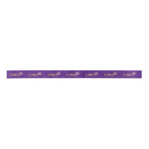 Custom 1.5" Wide Satin Ribbon, 2 Yard Spool Satin 