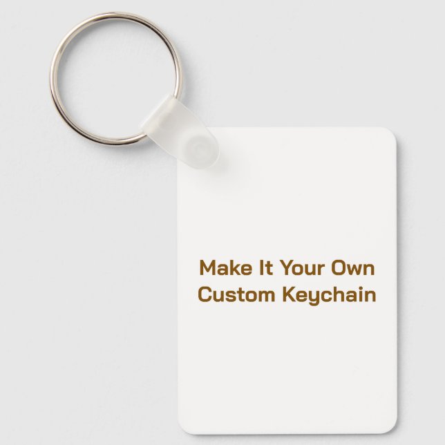 Custom 1.6" x 2.25" keychain (Front)