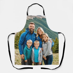Custom 1 Photo Family  Apron