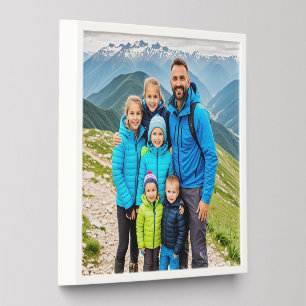 Custom 1 Photo Family Peel And Stick Photo Tile