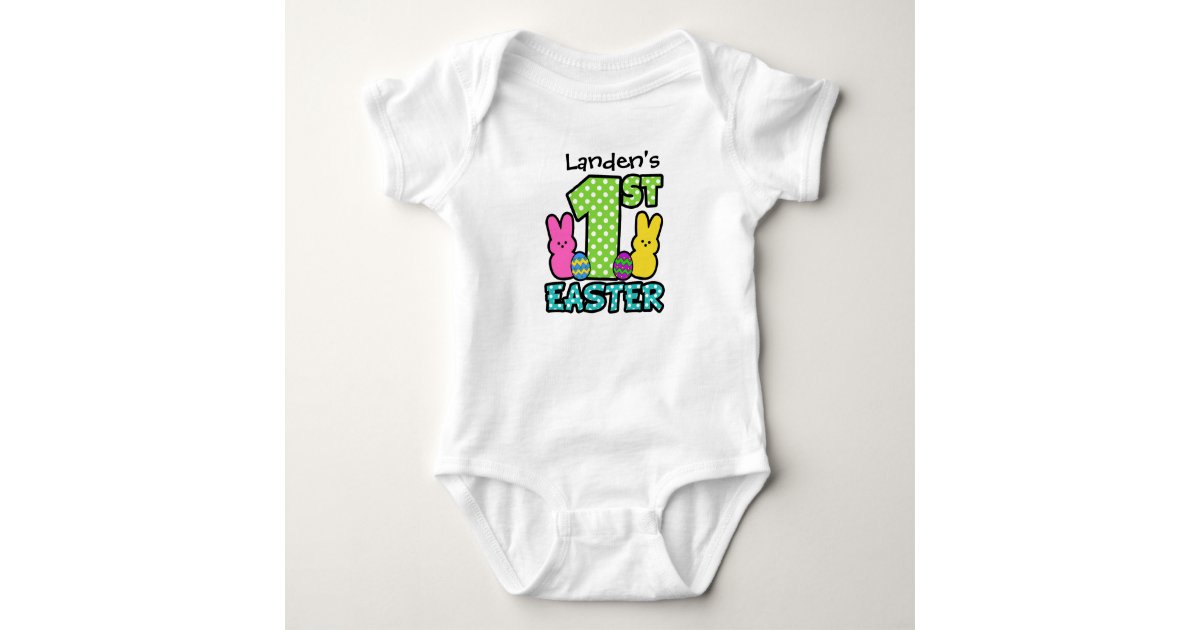 Custom 1st Easter baby shirt
