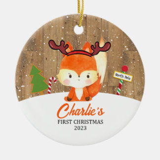 Custom 2023 First Christmas Ornament
