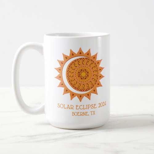 Custom 2024 Eclipse Coffee Mug