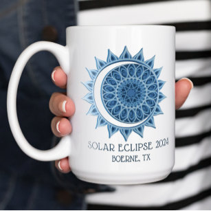 Custom 2024 Eclipse Coffee Mug