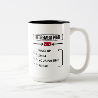 Custom 2024 Retirement Plan Mug