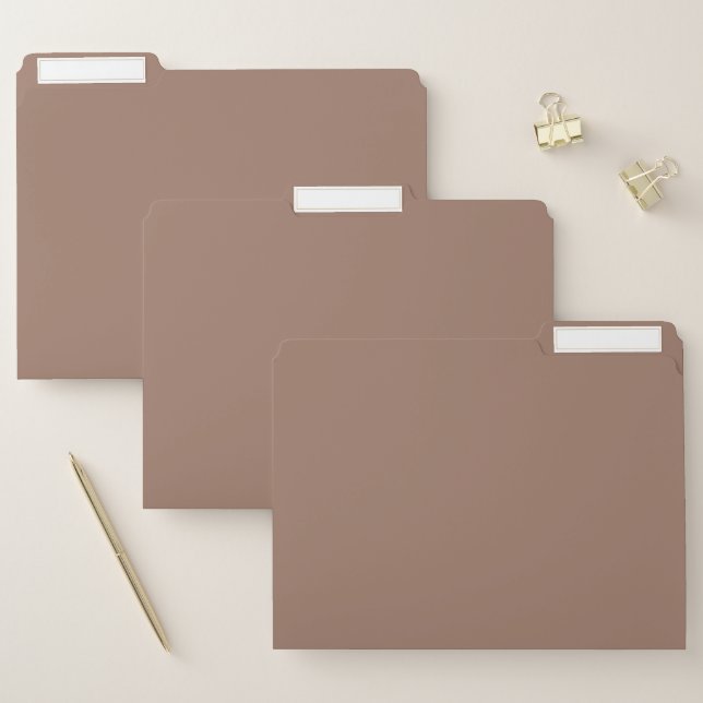 Custom 2025 Color File Folders (Set)