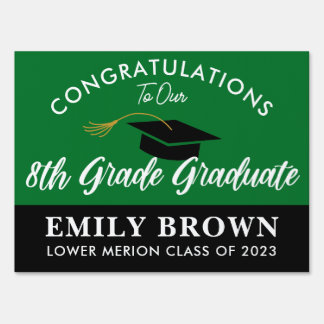 Custom 2025 Graduation Yard Sign