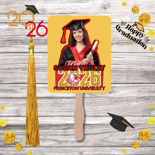 Custom 2026 Grad Fan for High School & College