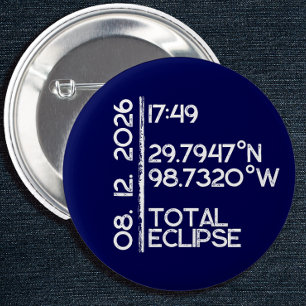 Custom 2026 Solar Eclipse Button
