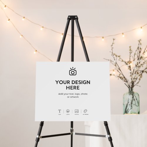 Custom 20" x 16" Foam Core Board