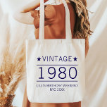 Custom 20th 30th 40th 50th 60th 70 Birthday Squad Tote Bag<br><div class="desc">Custom 20th 30th 40th 50th 60th 70 Birthday Squad Tote Bag</div>