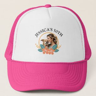 Custom 20th 30th 40th 50th 60th 70 Birthday Squad Trucker Hat